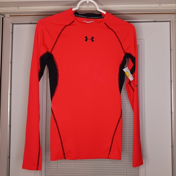 Under Armour Shirts 3 For 24 Under Armour Red Heatgear Compression
